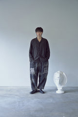 FOG JACQUARD MU-WI SWEAT PANTS (Charcoal)