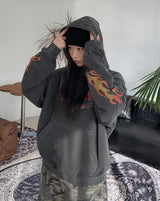 Carmen Flame Dyeing Hoodie