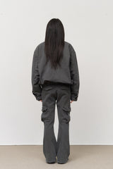 Seto Cropped Washed Blouson