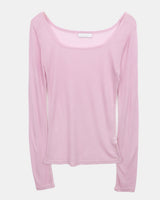 Nev Square-Neck Long Sleeve T-Shirt (9 Colors)