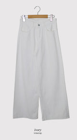 Clean X Bijo Cotton Wide Pants (3color)
