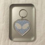 [MADE] Angel dots fabric keyholder😇