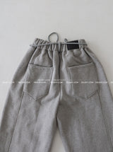String Belt Set Zuri String Wide Pants