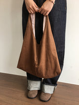 Enton Suede Shopper Bag (2color)