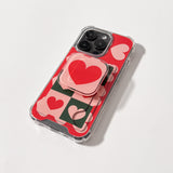 ハートパターン (Card Pocket Case)