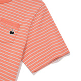 ユニモノチェリーストライプTシャツ [LIGHT ORANGE]