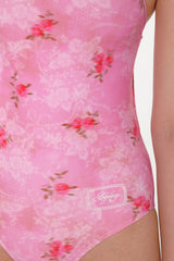 [Floral Veil_pink] ワンピース スイムウェア