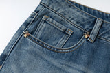 ICE BLUE HOT-FIX RHINESTONE CRINKLE WHISKER BOOTCUT JEANS