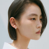 FLOW EARRING 003 (SILVER)