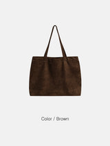 Muffin Suede Big Shopper Bag (3c)