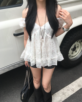 ローライズ ダークデニム ショートパンツ