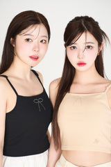 リボンストーンキャミソール