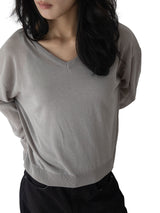 Rian V-Neck Basic Knit