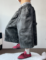 CARPENTER💚MILITARY CAMOUFLAGE BERMUDA 🩶🤍💚🤎3COLOR