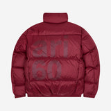 BASIC SAFARI DOWN JACKET (BURGUNDY)