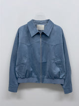 Steel Western Suede Blouson