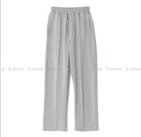 LMN METO Semi-Wide Line Sweat Pants (9 colors)