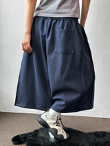 Loin Contrast Keyring Side Pintuck Bermuda Shorts 4 color