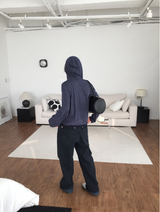 キャロンヴィンテージルーズフィットデニムパンツ