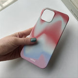 [red squiggly gradation hard case]