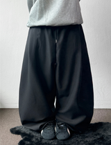 Cat Silky Balloon Loose Balloon Slacks 4 Colors