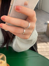 (silver925/18k) 4mm ベイビーリング