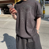 Casual overfit short-sleeved T-shirt