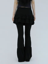 カンカンスカートパンツ(BLACK)