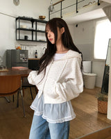 Kathy See-Through Frill Skirt