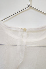 Organza Puff Top (Ivory)