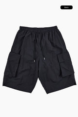 Opening utility bermuda pants