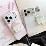 ポルカドットハウス MagSafe スタンド iPhoneケース (iPhone 15–17 Series)