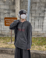 Crew Track Pigment Long Sleeve T-Shirt
