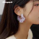 オリジナルフラフィーCタイプピアス