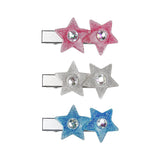 Glitter Star Cubic Clip Hairpin