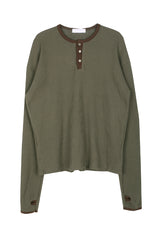 No.0971 warmer henly neck T (4color)