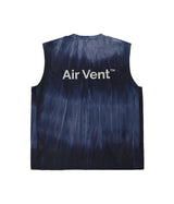 Air Vent Tie-Dye Racing Singlet (Blue)