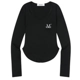 MUSECUT U-NECK LONG SLEEVE T (4Color)