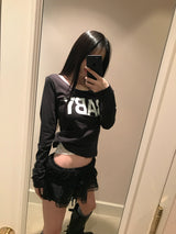  glitter-baby tight top(4 color )