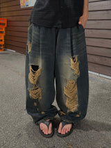 Fleet Distressed Denim Jeans