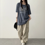 Ix ピグメントボクシーフィット半袖Tシャツ