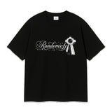 BLACK ROSETTE T-SHIRT (2color)