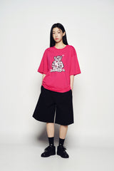 25SS スターベアショートスリーブTシャツ ホットピンク