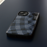[MADE] Blue check Epoxy case