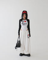 I love raglan bodysuit T-shirt