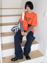 STRIPE BIG TOTE BAG