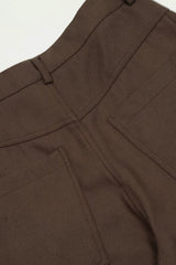 ヴィンテージストリートスタイルワイドレッグパンツ
