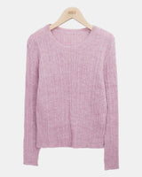 Luhan Ribbed Round Knit