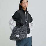 LEOPARD CORDUROY ECO CROSS BAG