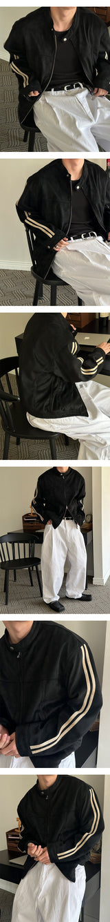 [F/W] Track suede jacket(4color)